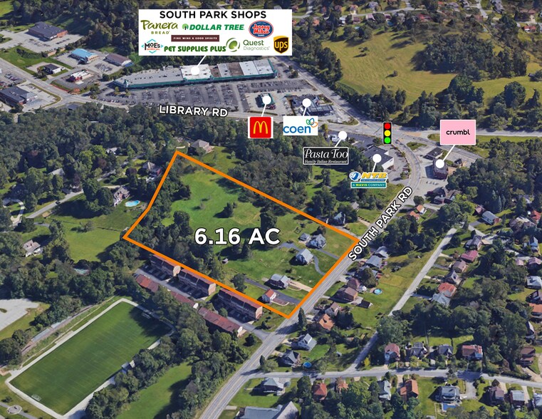 2498 – 2530 South Park, Bethel Park, PA à vendre - Photo du bâtiment - Image 2 de 5