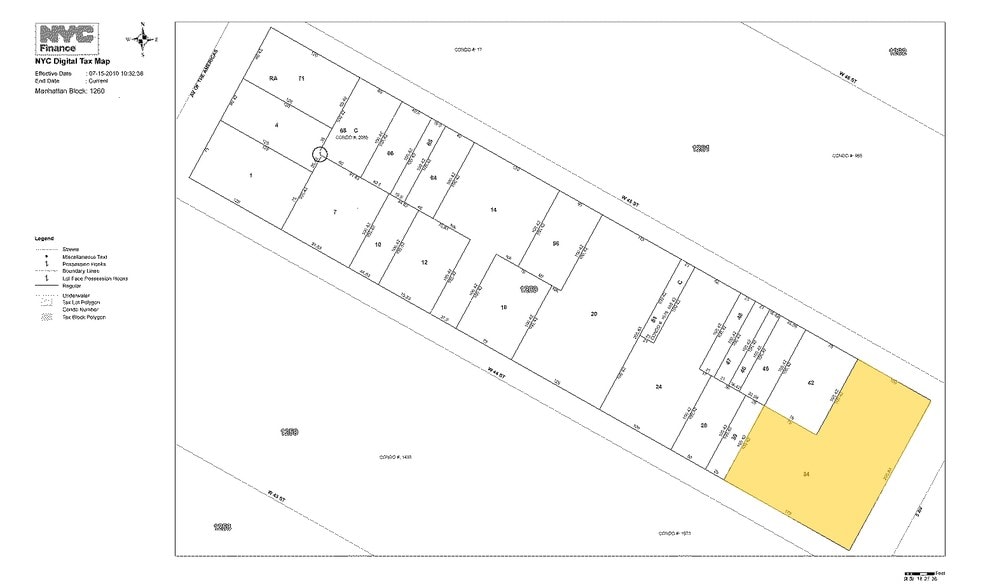 530 Fifth Ave, New York, NY for lease - Plat Map - Image 2 of 35