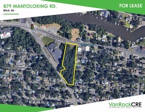 879 Mantoloking Rd, Brick, NJ à louer Carte- Image 2 de 6