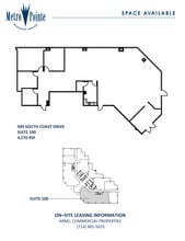 949 S Coast Dr, Costa Mesa, CA for lease Floor Plan- Image 1 of 1