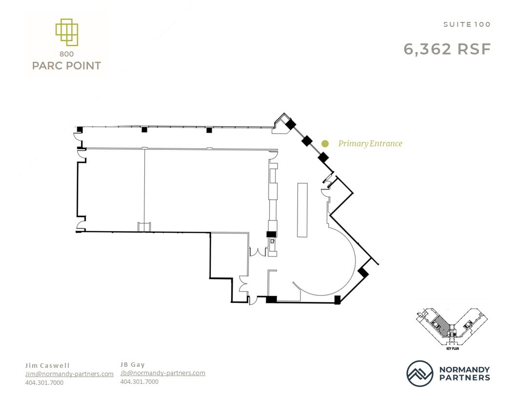 800 Parc Pt, Alpharetta, GA à louer Plan d  tage- Image 1 de 6