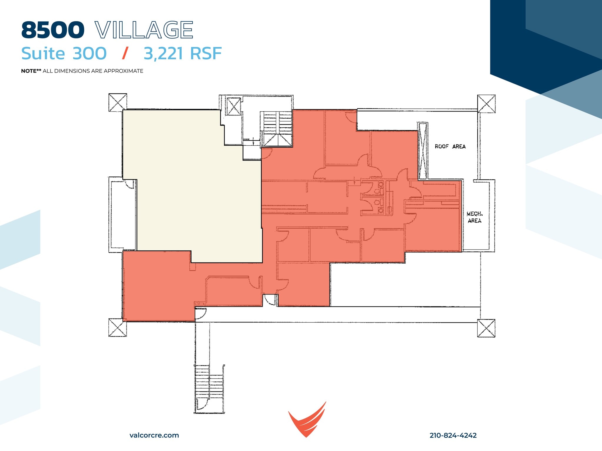 8500 N Village Dr, San Antonio, TX for lease Site Plan- Image 1 of 1