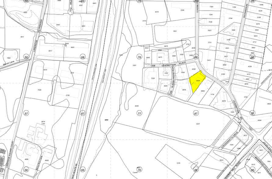10429 Leadbetter Rd, Ashland, VA à vendre - Plan cadastral - Image 3 de 3