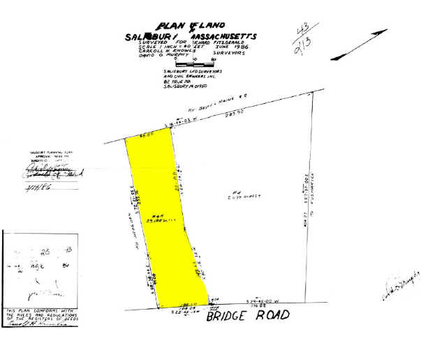 104 Bridge Rd, Salisbury, MA à vendre - Plan cadastral - Image 2 de 44