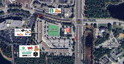 12250 Corporate Blvd, Orlando, FL - Aerial map view - Image1