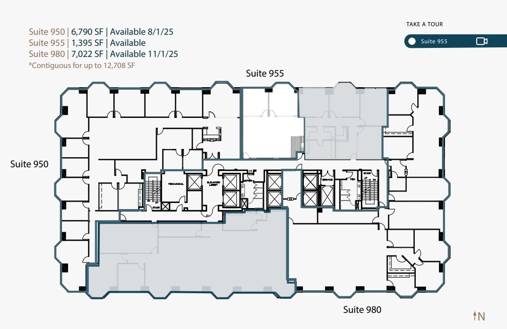 550 W C St, San Diego, CA for lease Floor Plan- Image 1 of 1