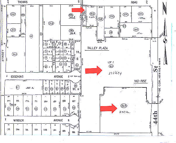 2702 N 44th St, Phoenix, AZ à vendre - Plan cadastral - Image 3 de 9