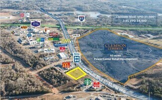 Plus de détails pour 4640 Clemson Blvd, Anderson, SC - Terrain à louer