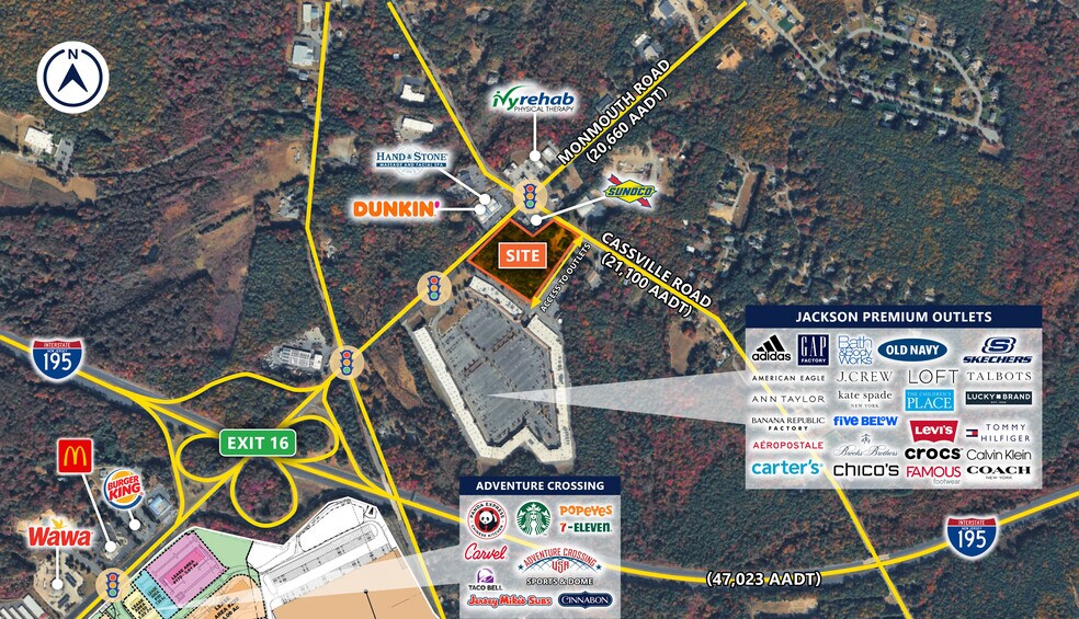 525 Monmouth Rd, Jackson, NJ for lease - Building Photo - Image 2 of 3