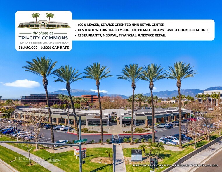 420-424 E Hospitality Ln, San Bernardino, CA à vendre - Photo du bâtiment - Image 1 de 12