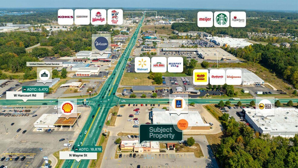 1804 N Wayne St, Angola, IN à vendre - Photo du bâtiment - Image 2 de 2