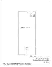 3776 S Lipan St, Englewood, CO for lease Site Plan- Image 1 of 1