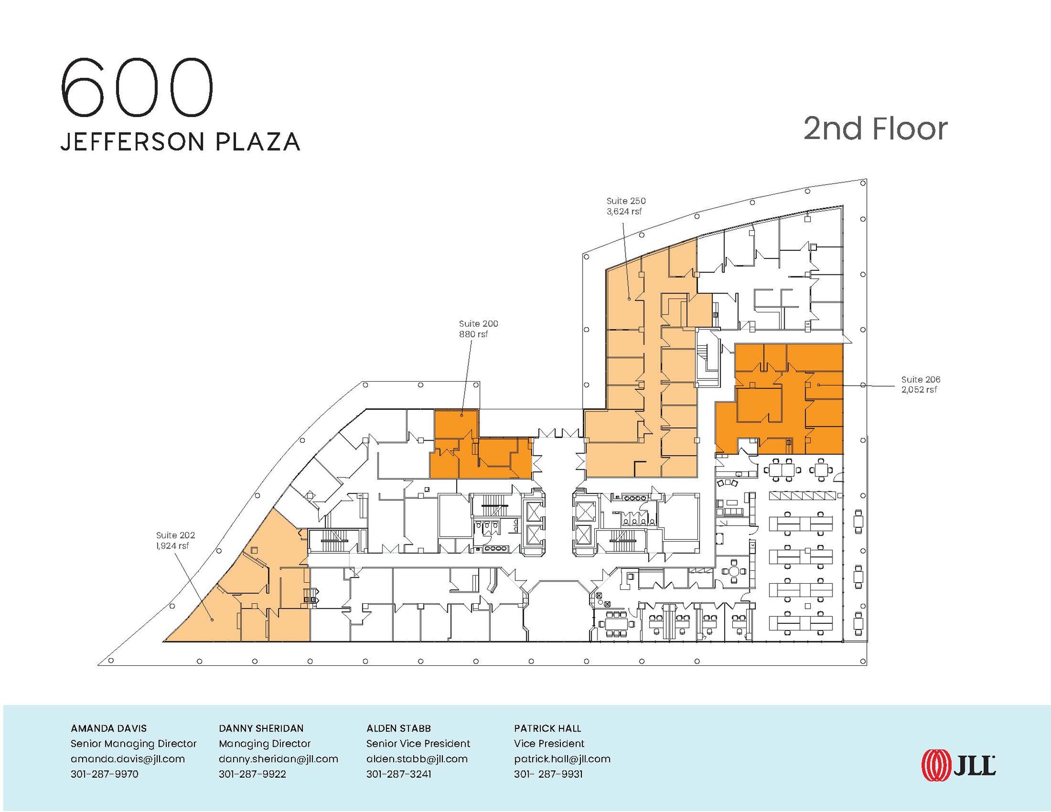 600 jefferson Plz, Rockville, MD for lease Floor Plan- Image 1 of 1