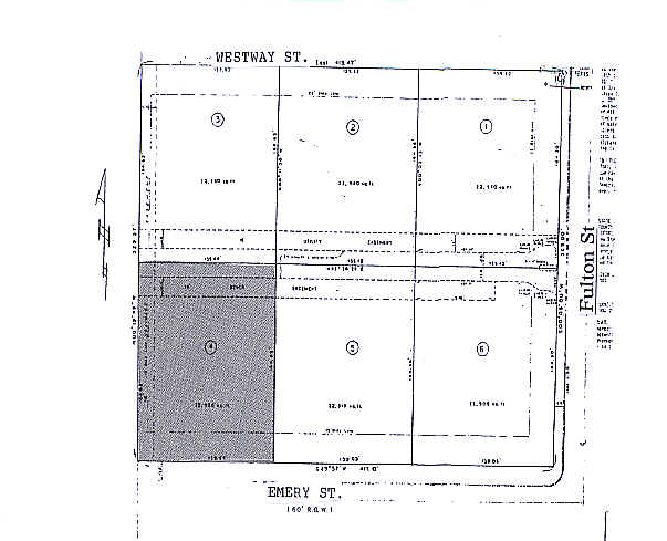 1300 Fulton St, Denton, TX à vendre - Plan cadastral - Image 3 de 20