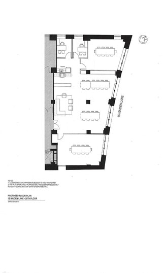 Plus de détails pour 15 Maiden Ln, New York, NY - Bureau à louer