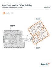 1305 Airport Fwy, Bedford, TX à louer Plan d’étage- Image 2 de 2