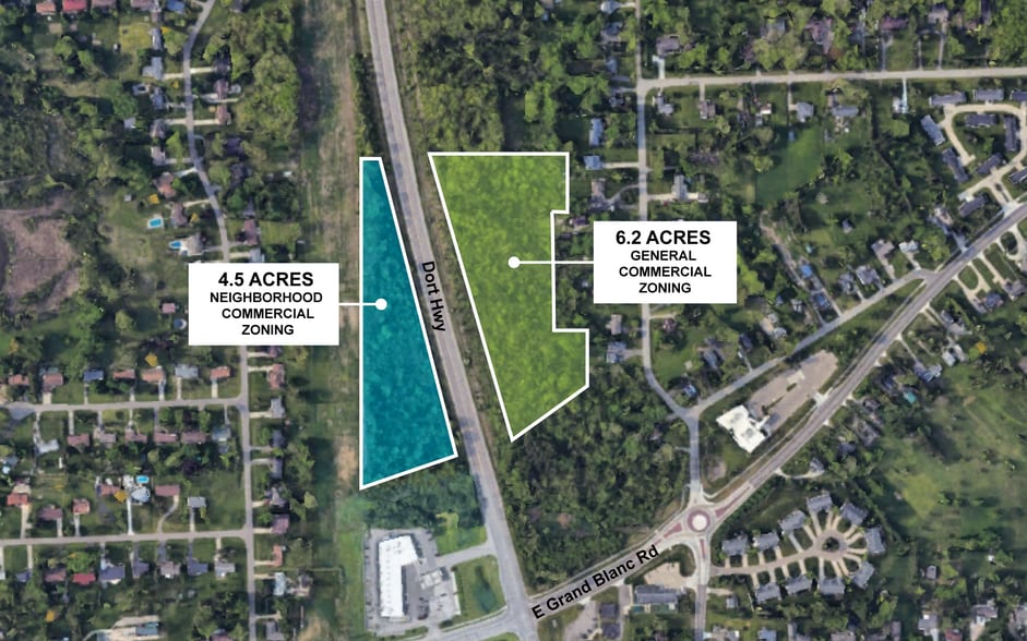 S Dort Hwy & E Grand Blanc Dr, Grand Blanc, MI for sale - Building Photo - Image 1 of 2