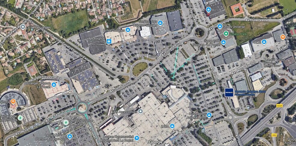 Retail in Sorgues for lease - Aerial - Image 1 of 1