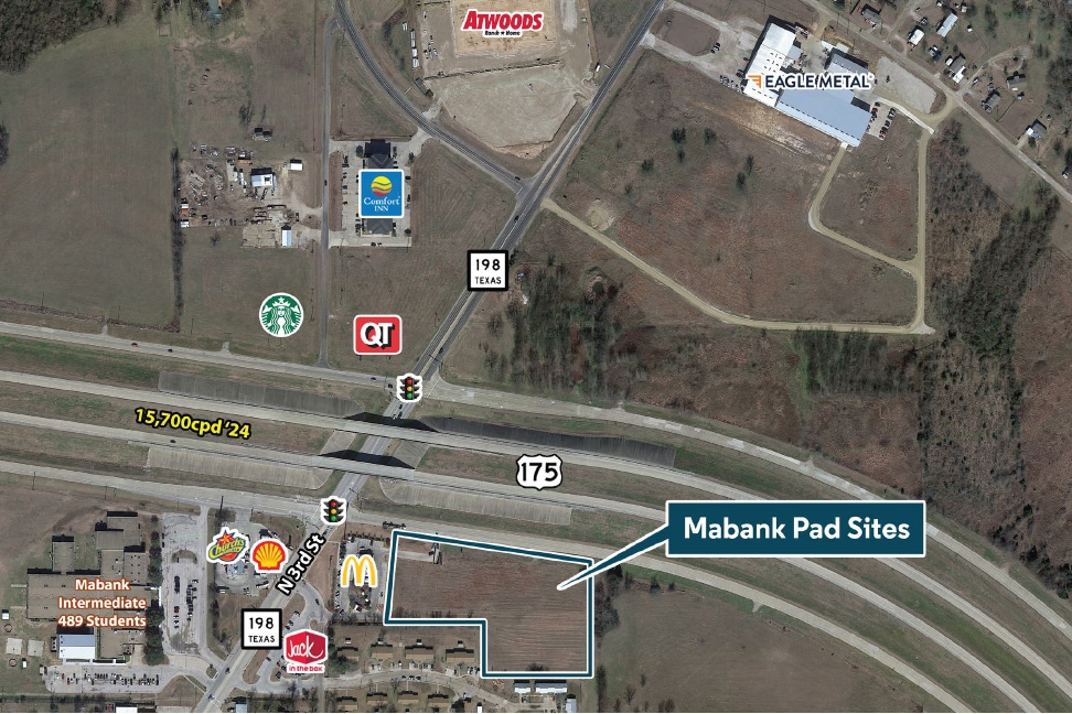 19003 US 175, Mabank, TX for sale Aerial- Image 1 of 3