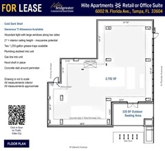 6002 N Florida Ave, Tampa, FL for lease Interior Photo- Image 2 of 5