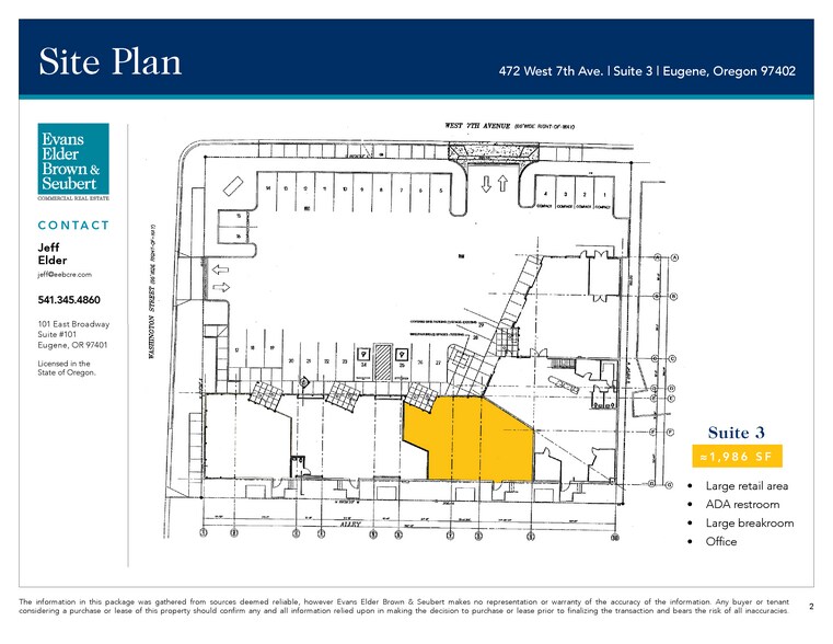 472 W 7th Ave, Eugene, OR for lease - Building Photo - Image 3 of 5