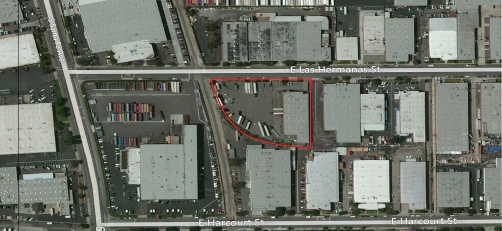 2934 E Las Hermanas St, East Rancho Dominguez, CA à louer - Aérien - Image 2 de 3