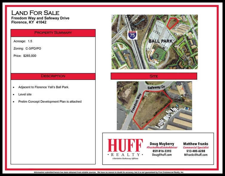7800 Freedom Way, Florence, KY à vendre - Aérien - Image 2 de 3