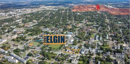 2202 Elgin St, Houston, TX - Aerial  map view - Image1