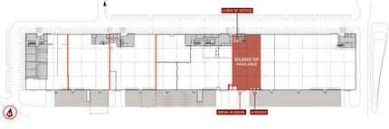 3557 Butterfield Rd, Aurora, IL à louer Plan d’étage- Image 2 de 5