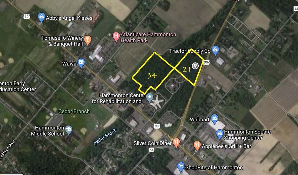 55 Route 206, Hammonton, NJ à vendre - Photo du bâtiment - Image 1 de 1