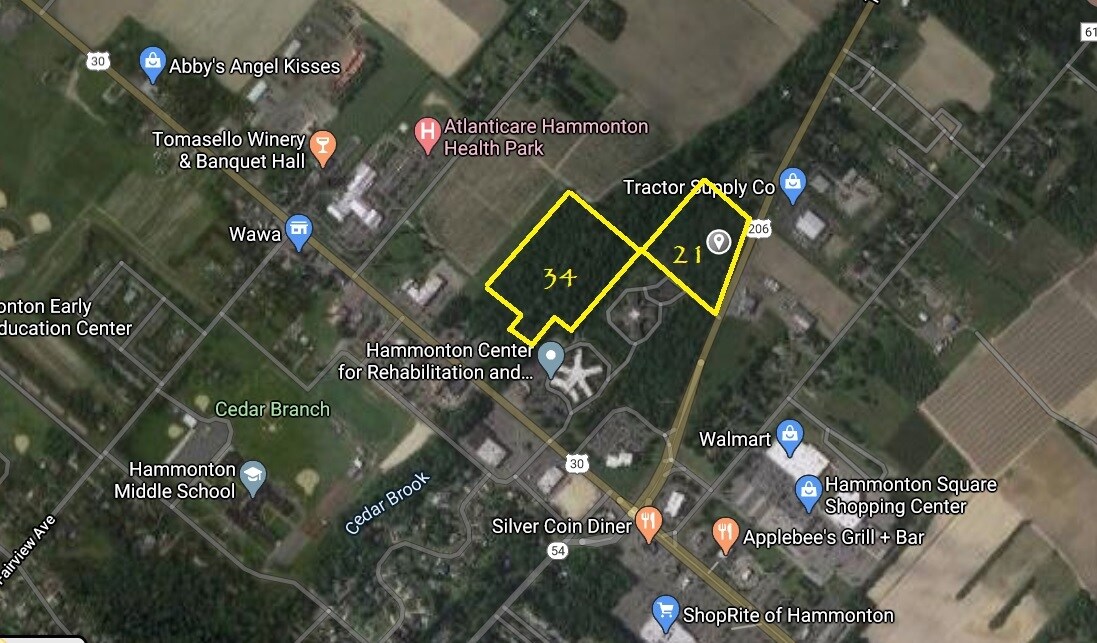 55 Route 206, Hammonton, NJ à vendre Photo du bâtiment- Image 1 de 2