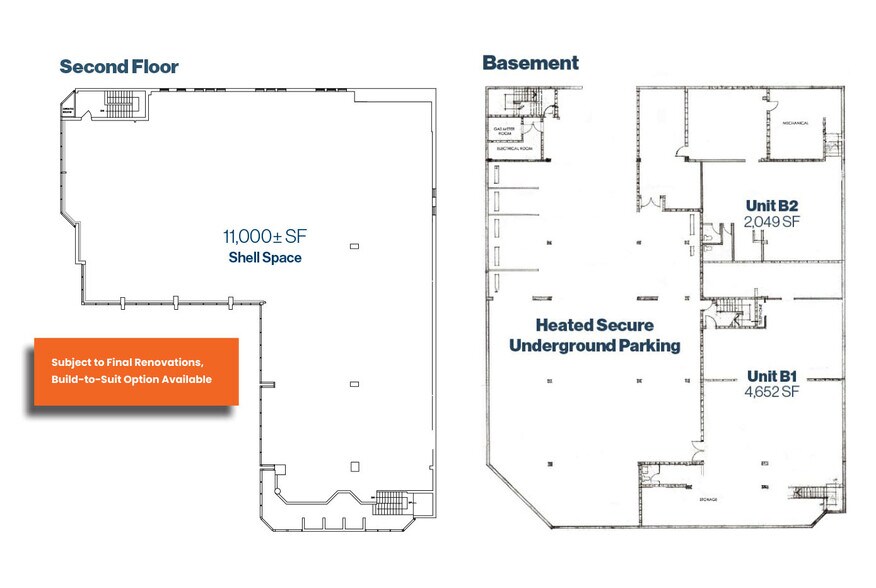 601 17th Ave SW, Calgary, AB à louer - Plan d’étage - Image 2 de 9