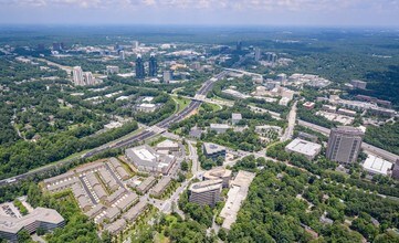 5607 Glenridge Dr NE, Atlanta, GA - AERIAL map view
