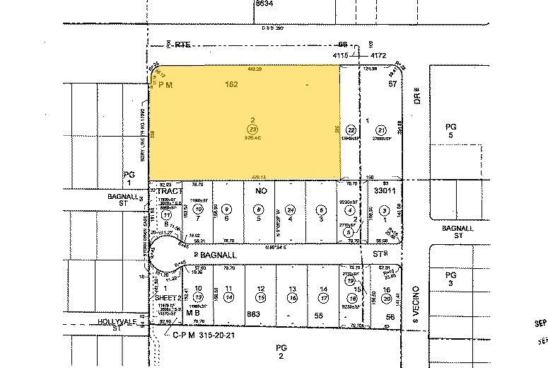 750 W Route 66, Glendora, CA à louer - Plan cadastral - Image 2 de 9