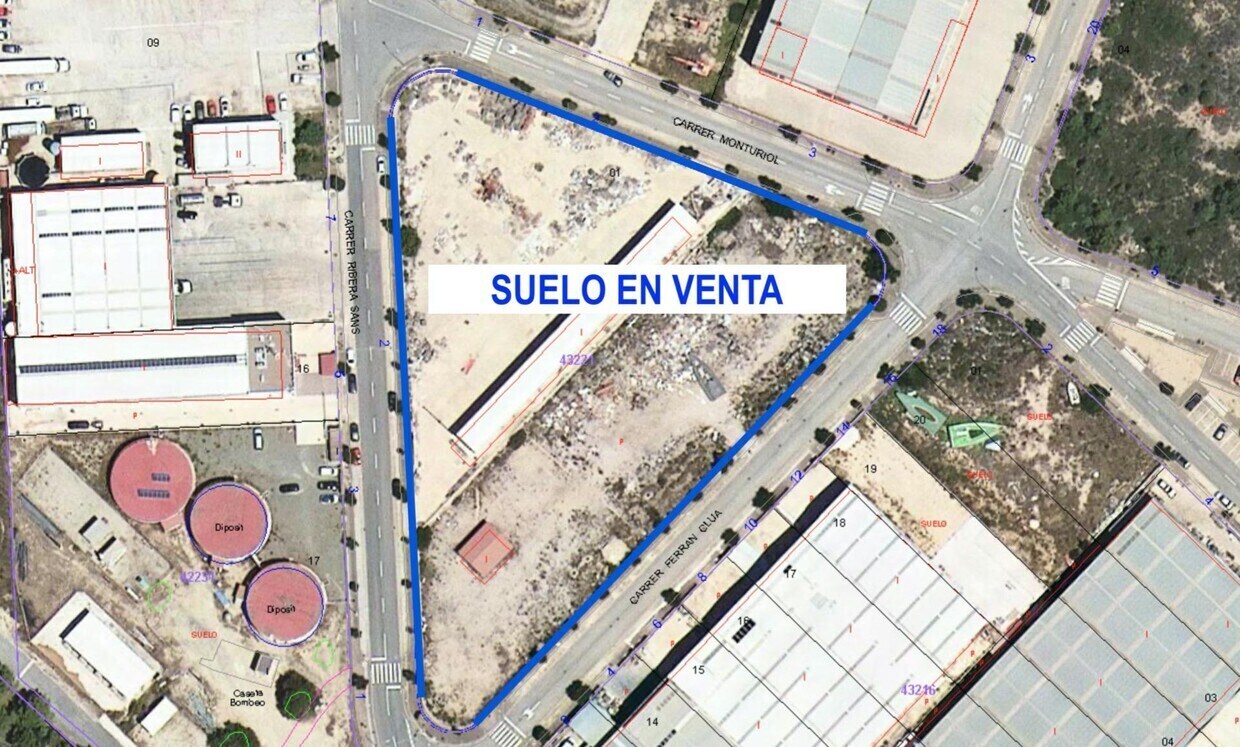 Land in Vandellòs i l'Hospitalet de l'Infant, Tarragona for sale Aerial- Image 1 of 8