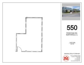 540-550 W Frontage Rd, Northfield, IL for lease Site Plan- Image 1 of 2