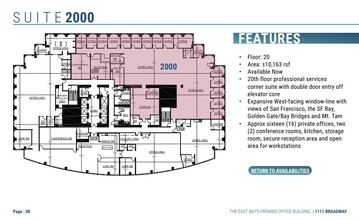 1111 Broadway, Oakland, CA for lease Floor Plan- Image 1 of 1