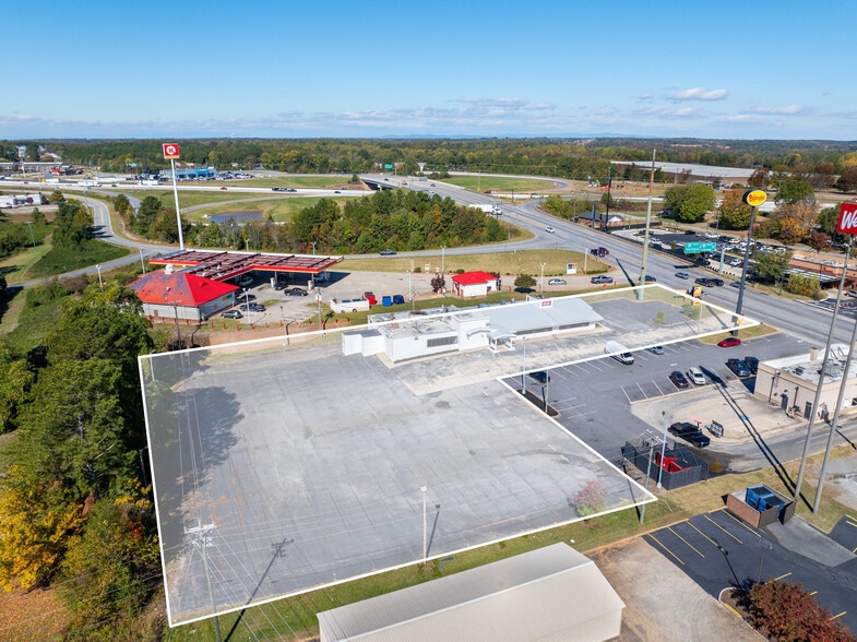 1709 W Floyd Baker Blvd, Gaffney, SC for sale - Aerial - Image 2 of 4