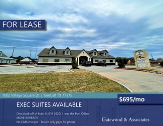 More details for 1002 Village Square Dr, Tomball, TX - Office for Lease