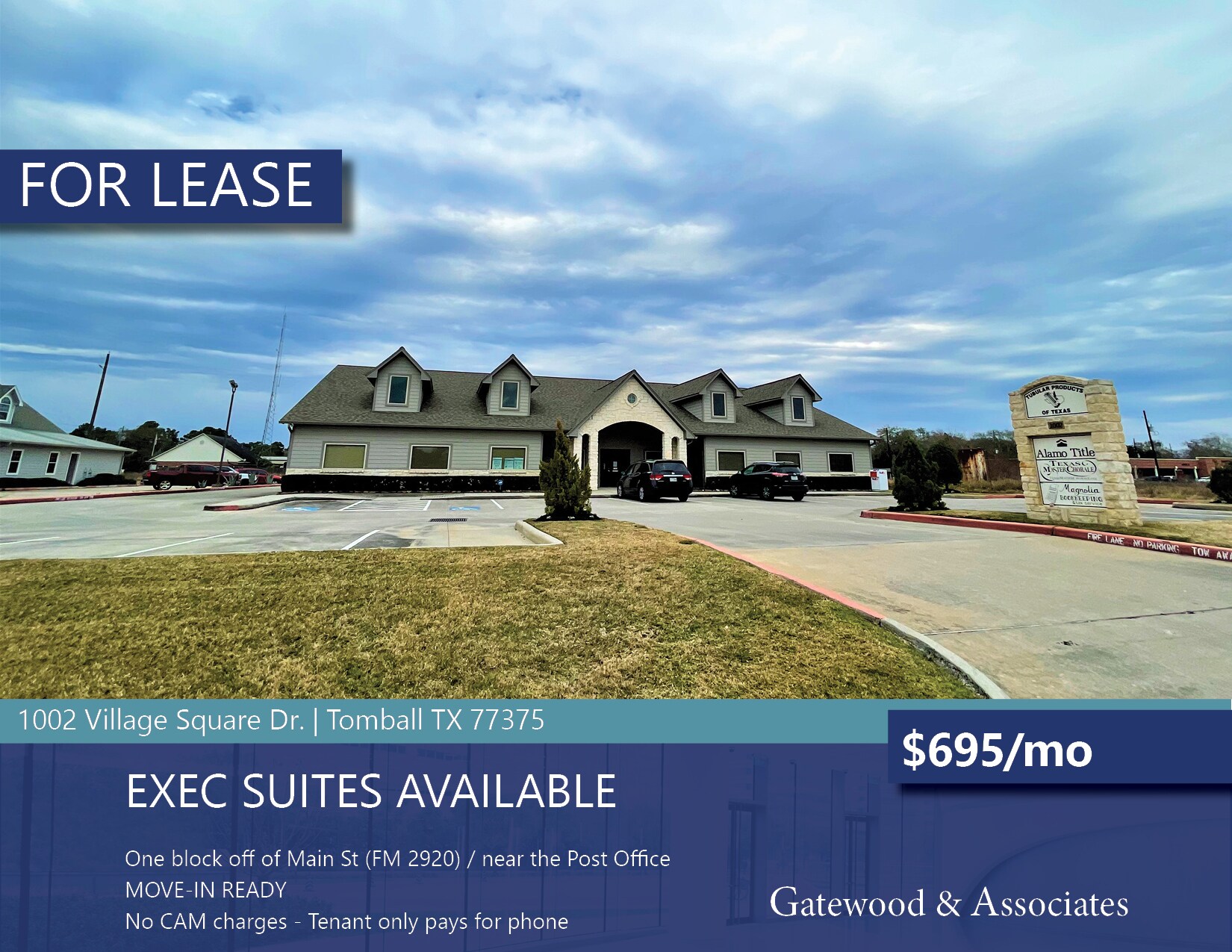 1002 Village Square Dr, Tomball, TX for lease Building Photo- Image 1 of 7
