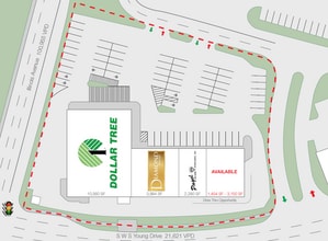 2102 S W S Young Dr, Killeen, TX for lease Floor Plan- Image 1 of 1