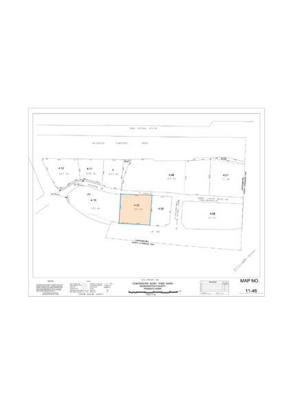 108 Cavasina Dr, Canonsburg, PA à louer - Plan cadastral - Image 2 de 3