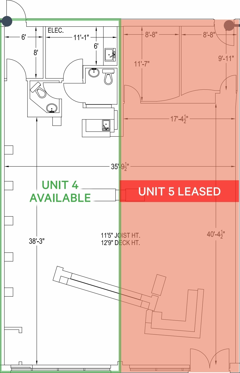 531 Atkinson Ave, Vaughan, ON for lease Floor Plan- Image 1 of 1