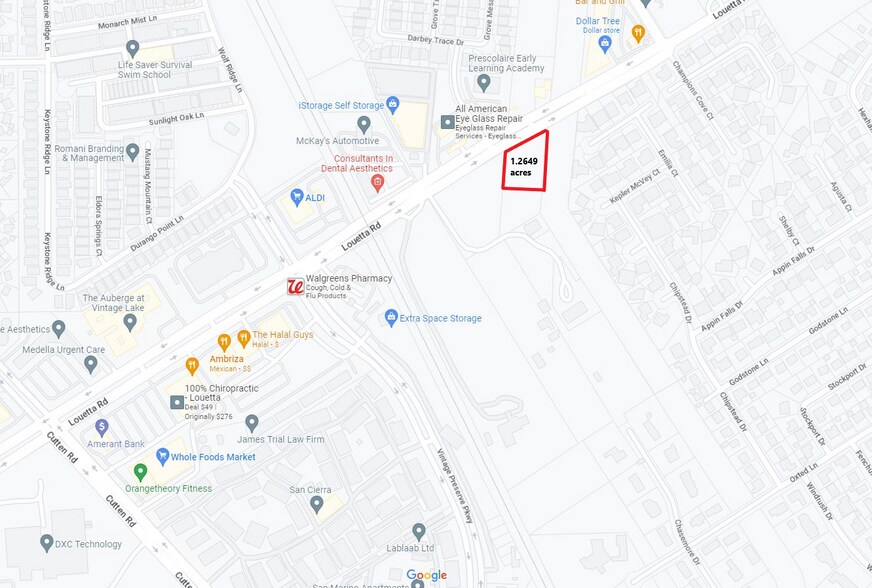 0 Louetta Rd, Spring, TX à vendre - Photo du bâtiment - Image 3 de 6