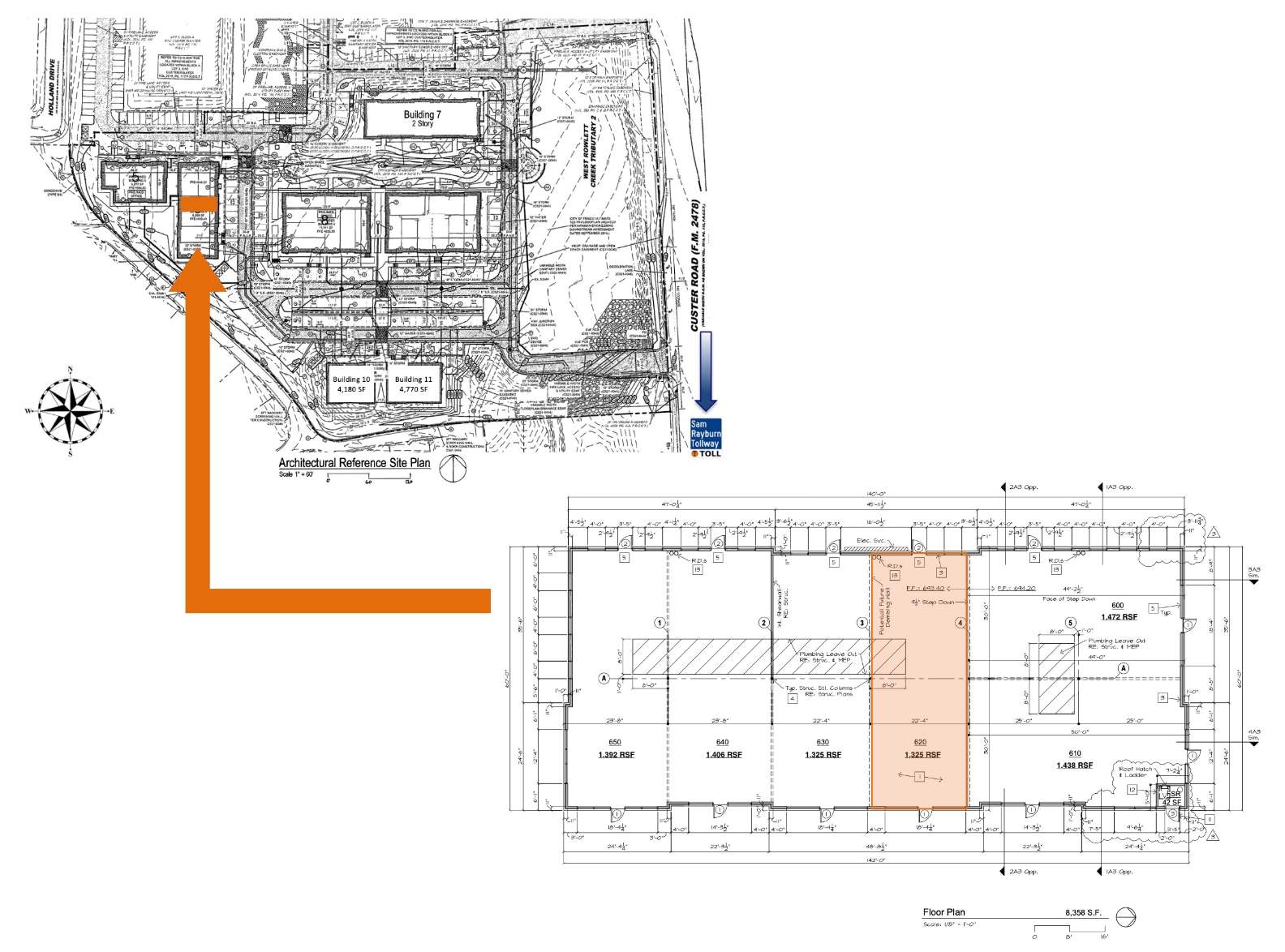 7101 Custer Rd, Frisco, TX for lease Floor Plan- Image 1 of 1