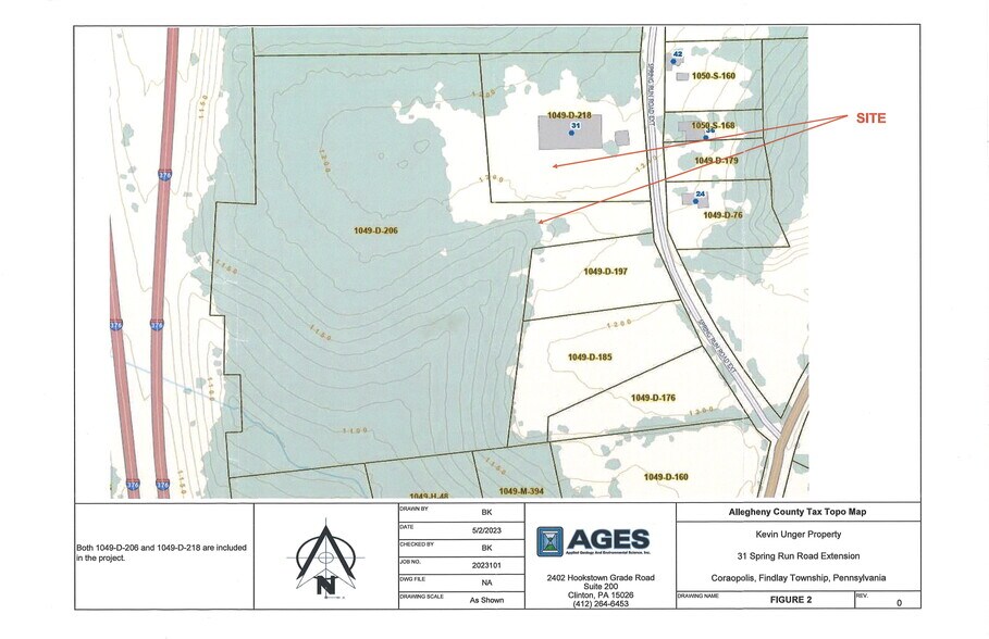 Spring Run Road Ext. - Findlay Township, Coraopolis, PA à vendre - Autre - Image 3 de 6