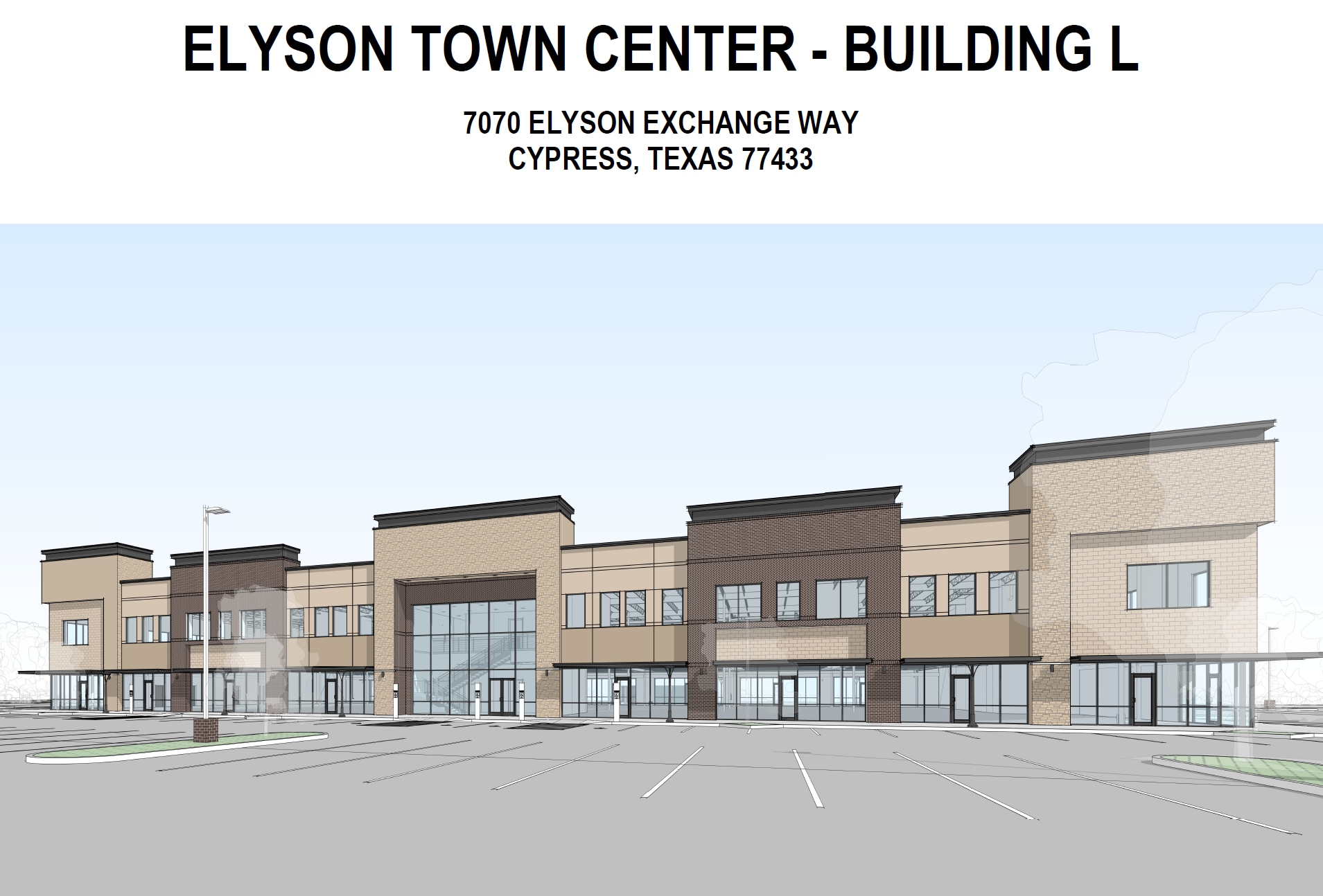 7070 Elyson Exchange Way, Cypress, TX for lease Primary Photo- Image 1 of 7