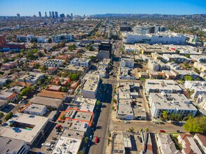 8362 W 3rd St, Los Angeles, CA - AÉRIEN  Vue de la carte