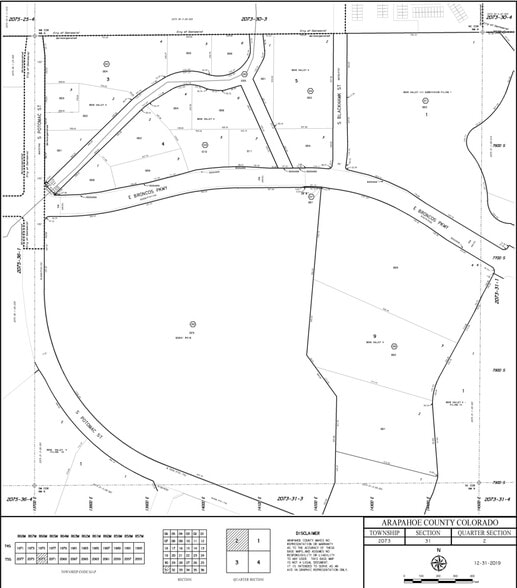 7503 & 7533 Blackhawk St, Englewood, CO à vendre - Plan cadastral - Image 1 de 2
