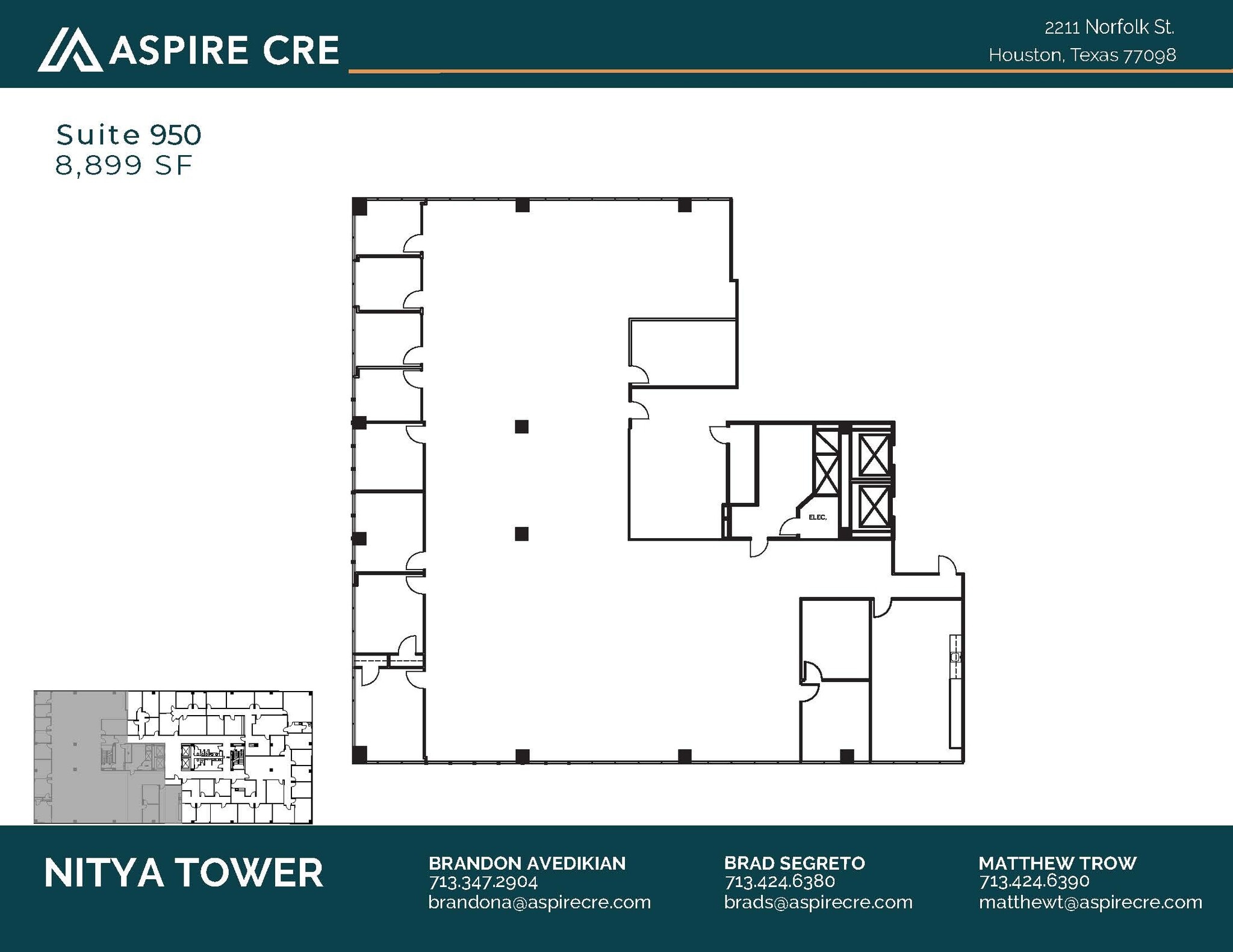 2211 Norfolk St, Houston, TX for lease Interior Photo- Image 1 of 1